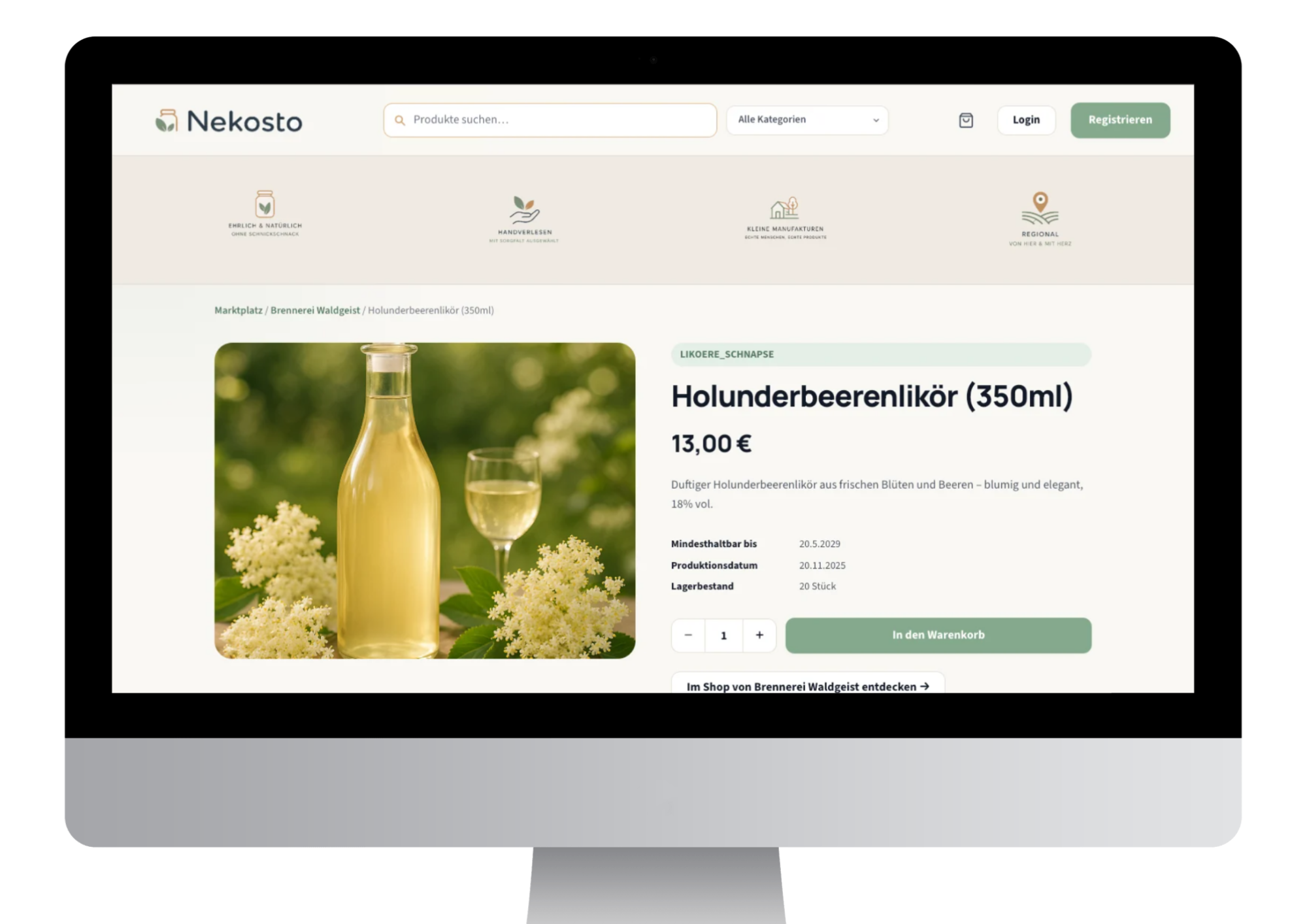 Produktseite